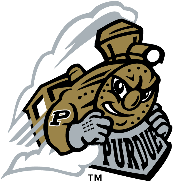 Purdue Boilermakers 1996-2011 Alternate Logo v7 diy DTF decal sticker